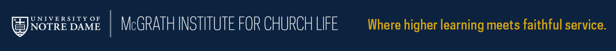 McGrath Institute for Church Life